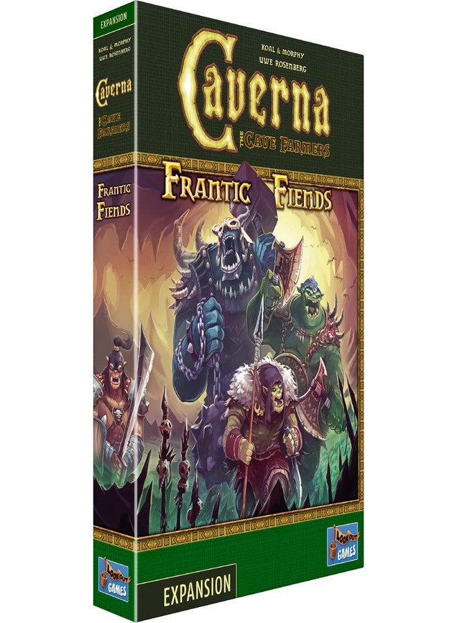 Lookout Caverna The Cave Farmers Frantic Fiends Board Game Expansion | Cooperative Farming Strategy Game for Adults and Kids | Ages 12+ | 1-7 Players | Avg. Playtime 30-210 Minutes | Lookout Games - Image 1